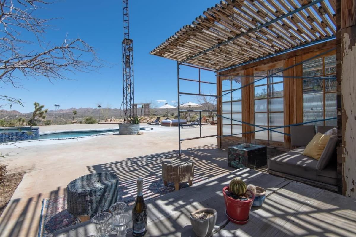 Renovated Lodge - Room 1 With Pool Access Joshua Tree Exterior photo